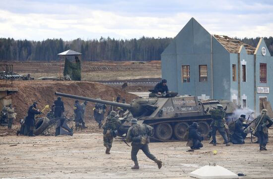 Военно-историческая реконструкция "Штурм Берлина"