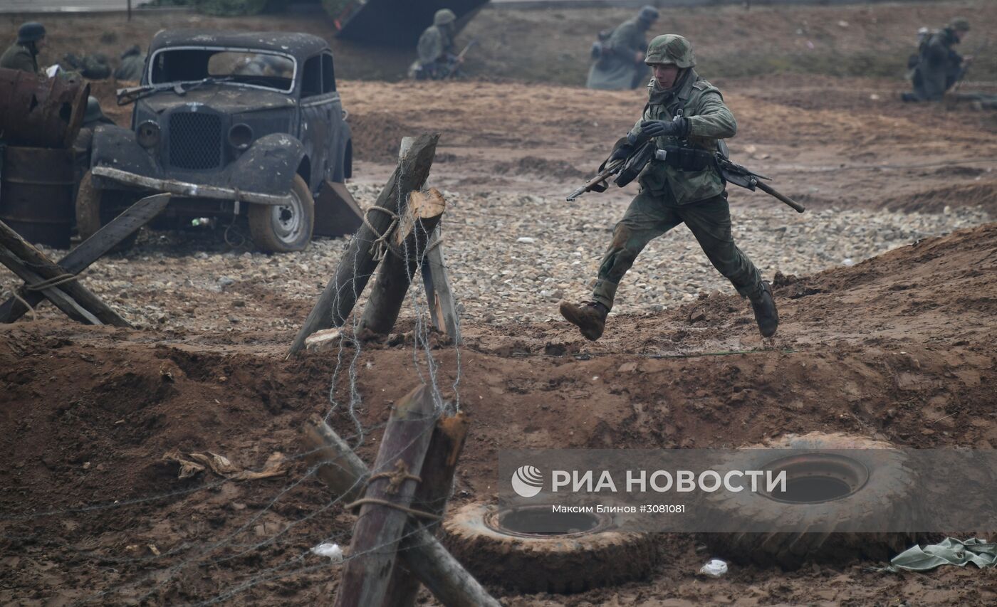 Военно-историческая реконструкция "Штурм Берлина"