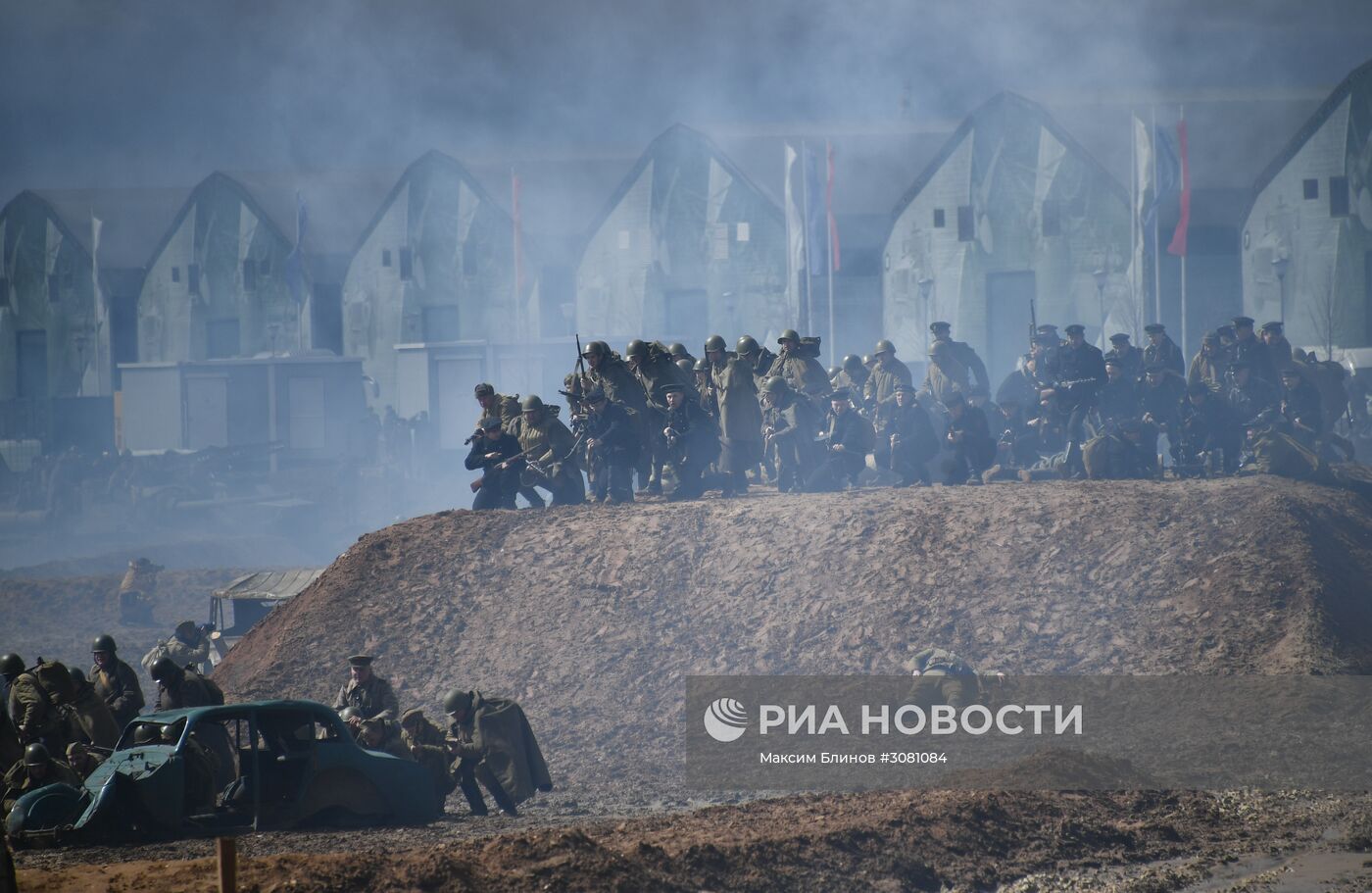 Военно-историческая реконструкция "Штурм Берлина"