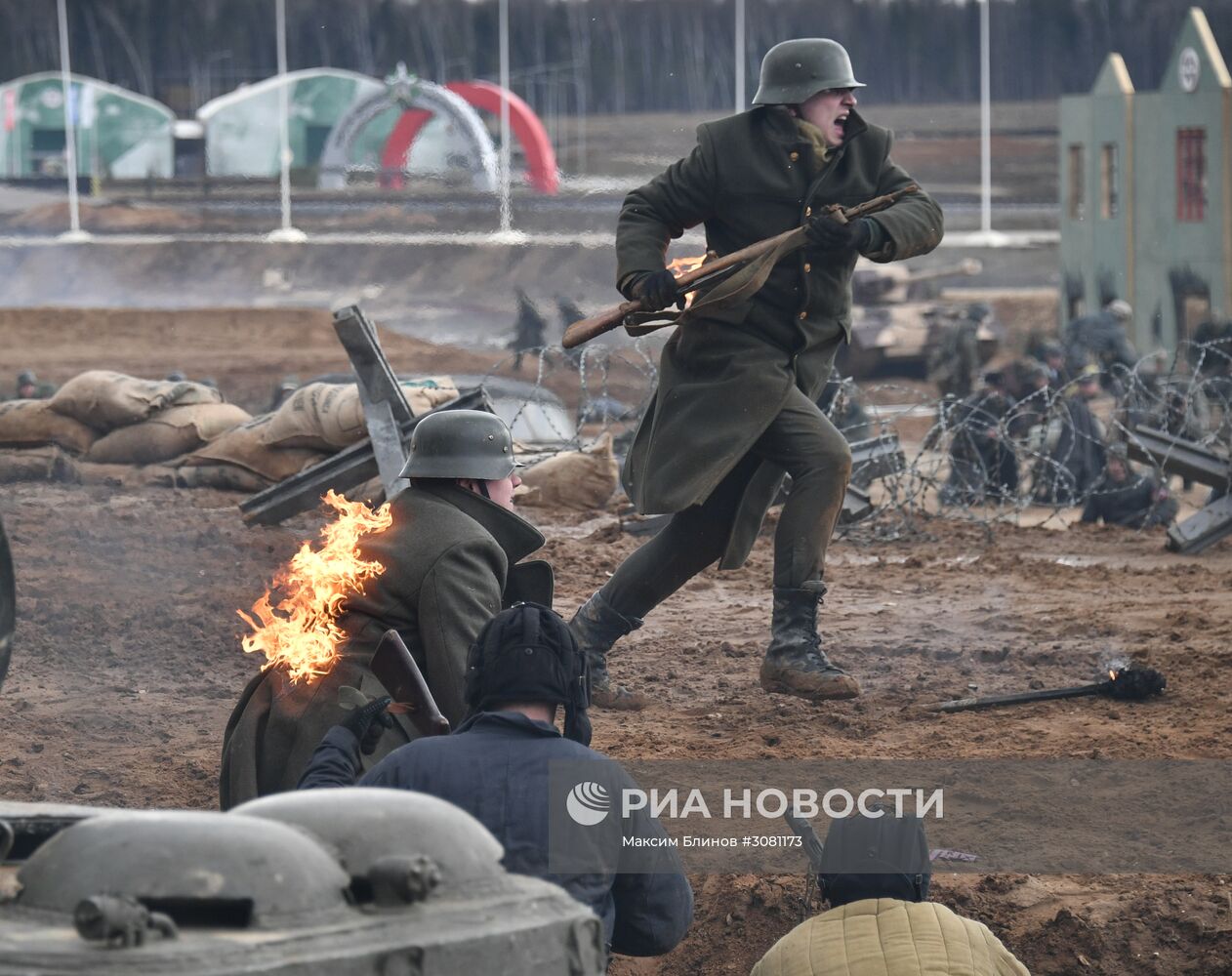 Военно-историческая реконструкция "Штурм Берлина"