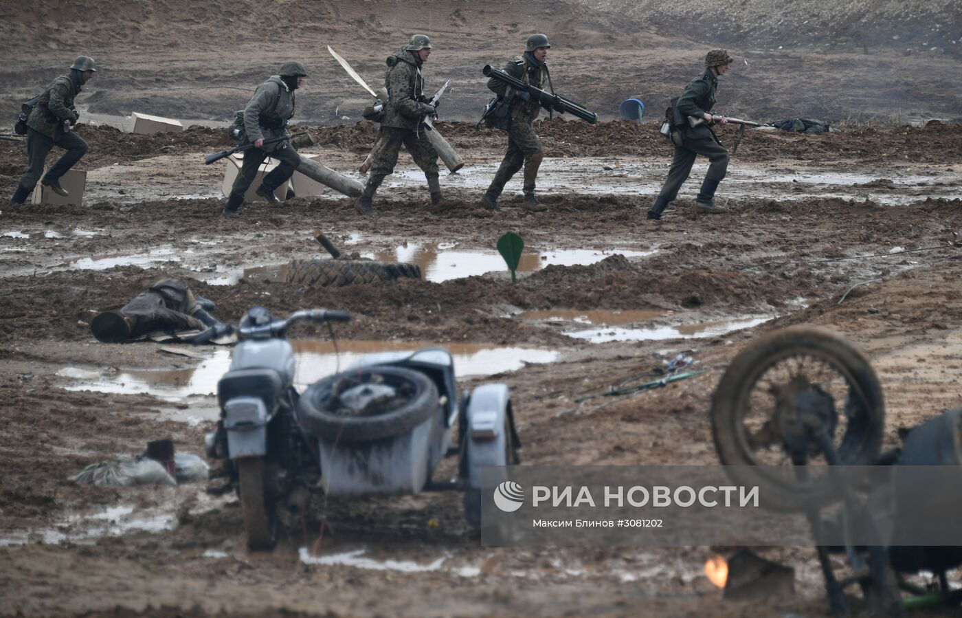 Военно-историческая реконструкция "Штурм Берлина"