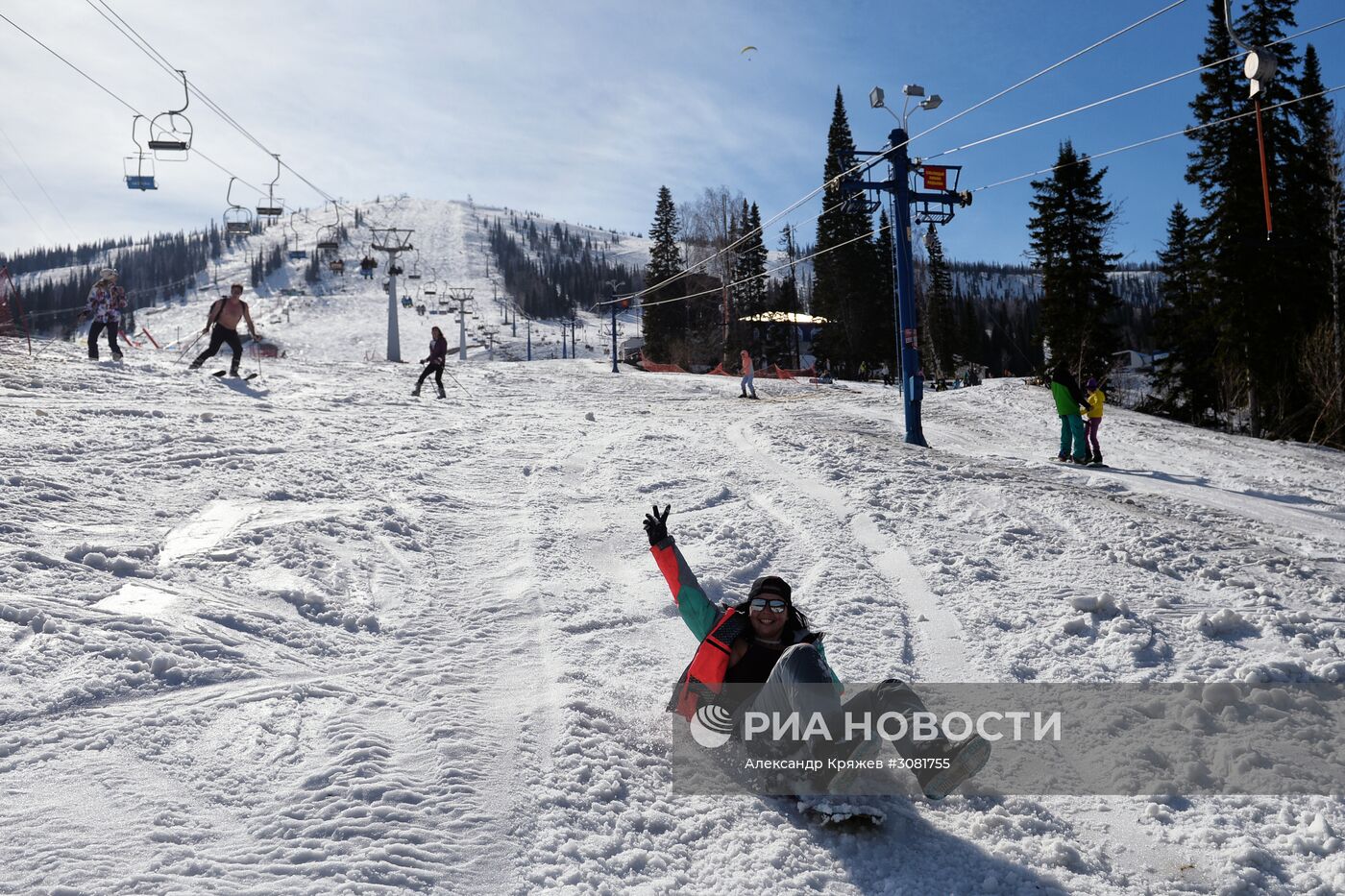 Горнолыжный курорт Шерегеш в Кемеровской области