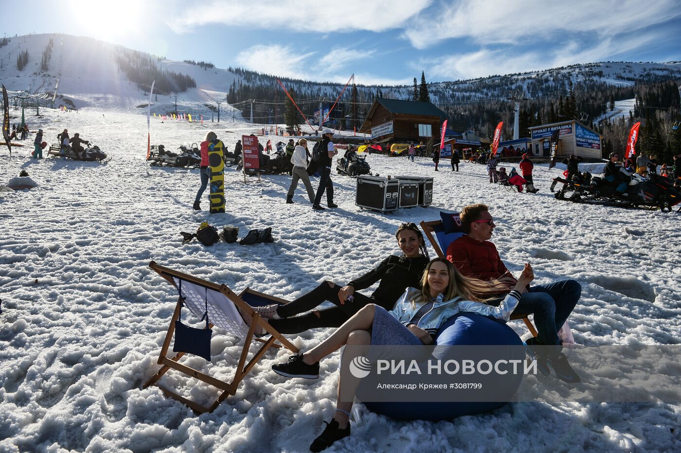 Горнолыжный курорт Шерегеш в Кемеровской области