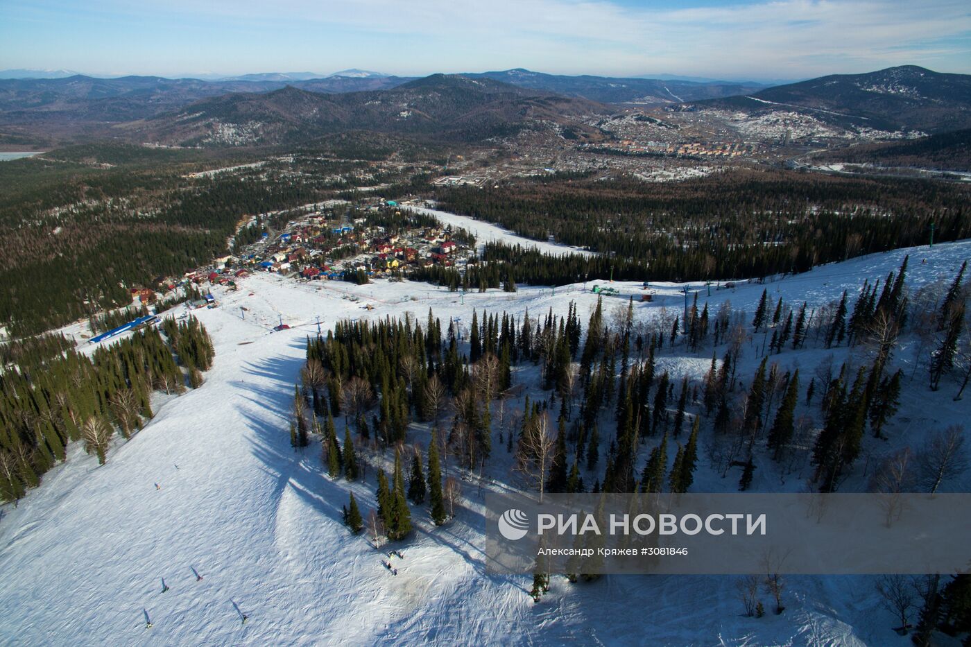 Горнолыжный курорт Шерегеш в Кемеровской области