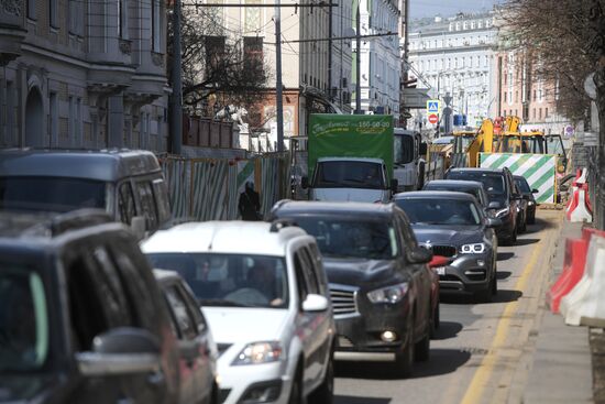 Благоустройство улиц и бульваров в Москве