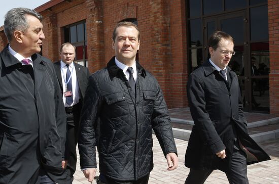 Рабочая поездка премьер-министра РФ Д. Медведева в Сибирский федеральный округ