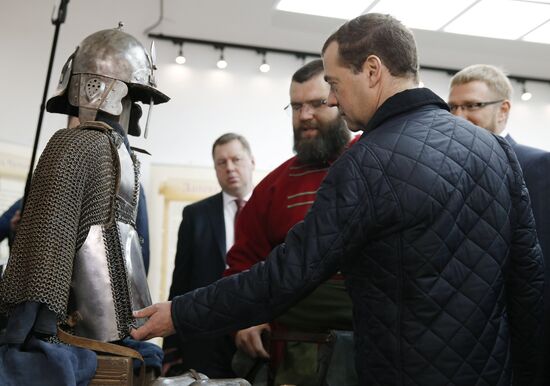 Рабочая поездка премьер-министра РФ Д. Медведева в Сибирский федеральный округ