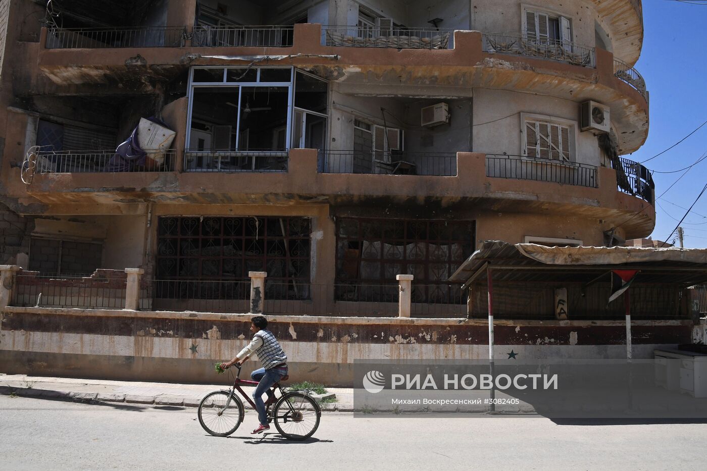 Ситуация в сирийском городе Дейр-эз-Зор