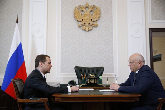 Рабочая поездка премьер-министра РФ Д. Медведева в Сибирский федеральный округ