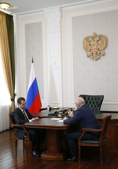 Рабочая поездка премьер-министра РФ Д. Медведева в Сибирский федеральный округ