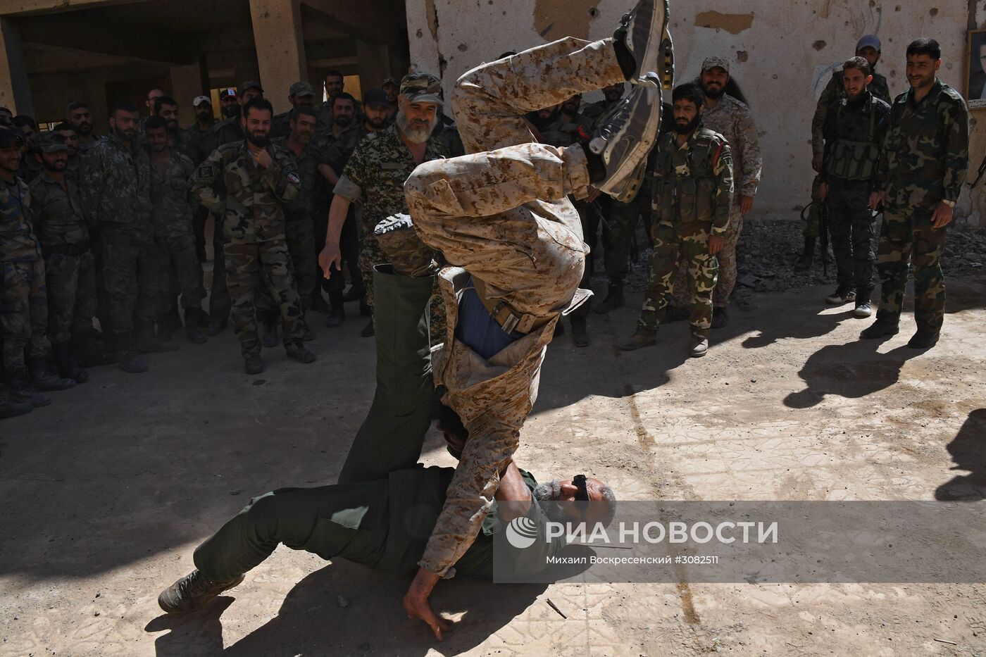 Ситуация в сирийском городе Дейр-эз-Зор