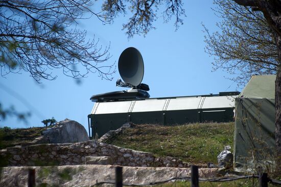 Тактические учения ЧФ РФ в Крыму