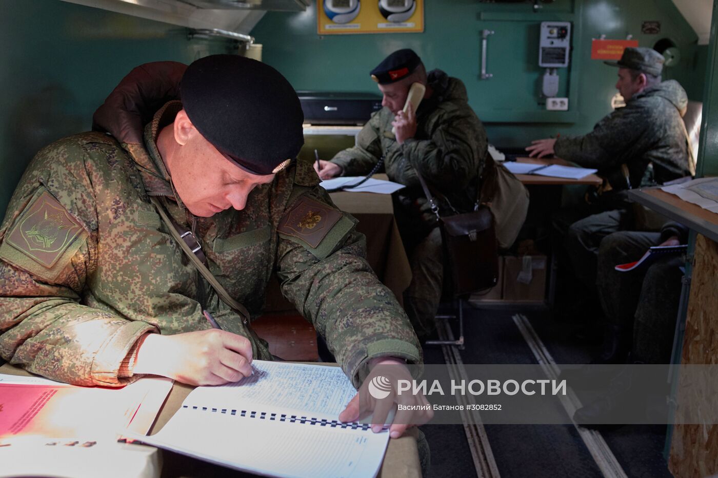 Тактические учения ЧФ РФ в Крыму