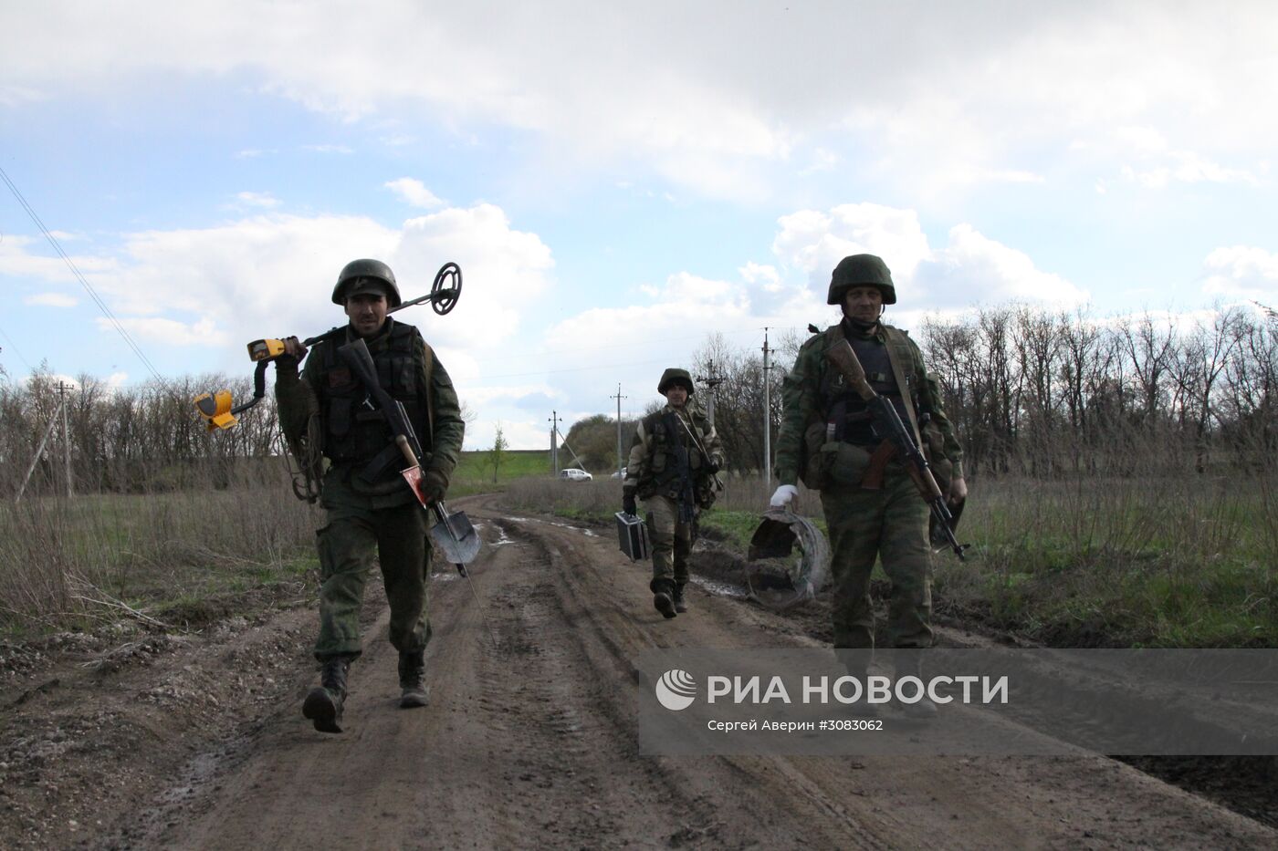 Представители миссии ОБСЕ на Украине посетили место взрыва машины ОБСЕ в Луганской области