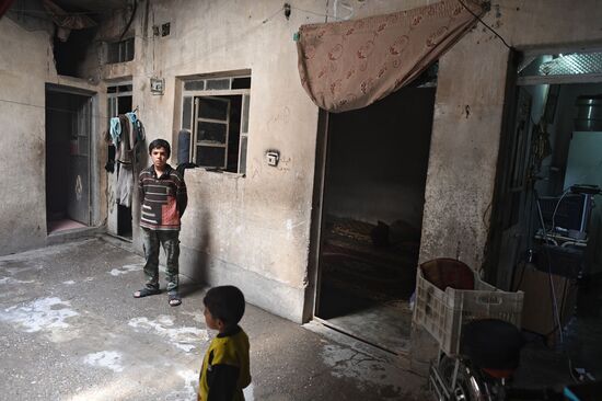 Ситуация в сирийском городе Дейр-эз-Зор