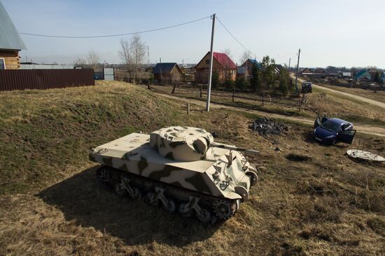 Изготовление полноразмерных моделей военной техники времен ВОВ в Новосибирской области
