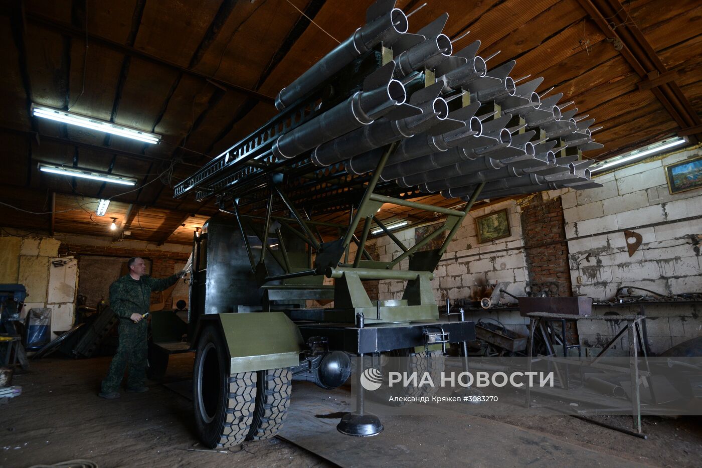 Изготовление полноразмерных моделей военной техники времен ВОВ в Новосибирской области