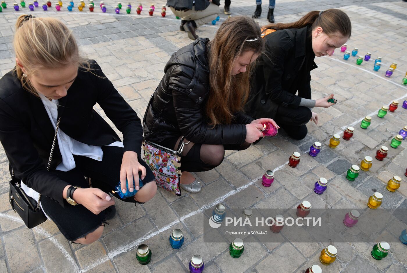 Акция памяти жертв аварии на Чернобыльской АЭС прошла в Киеве