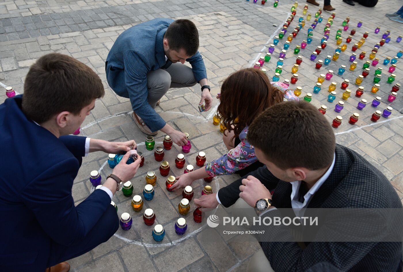 Акция памяти жертв аварии на Чернобыльской АЭС прошла в Киеве