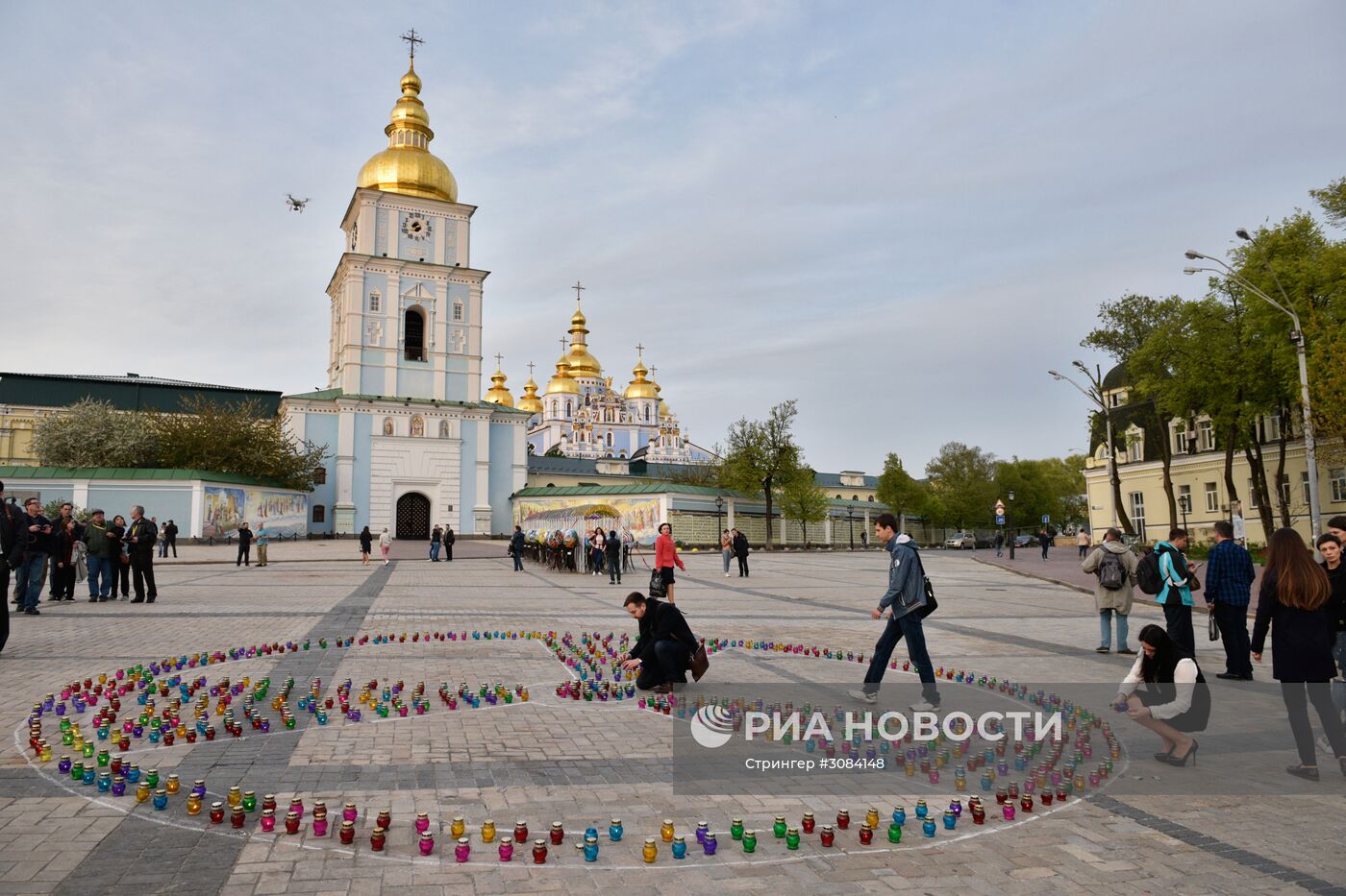 Акция памяти жертв аварии на Чернобыльской АЭС прошла в Киеве