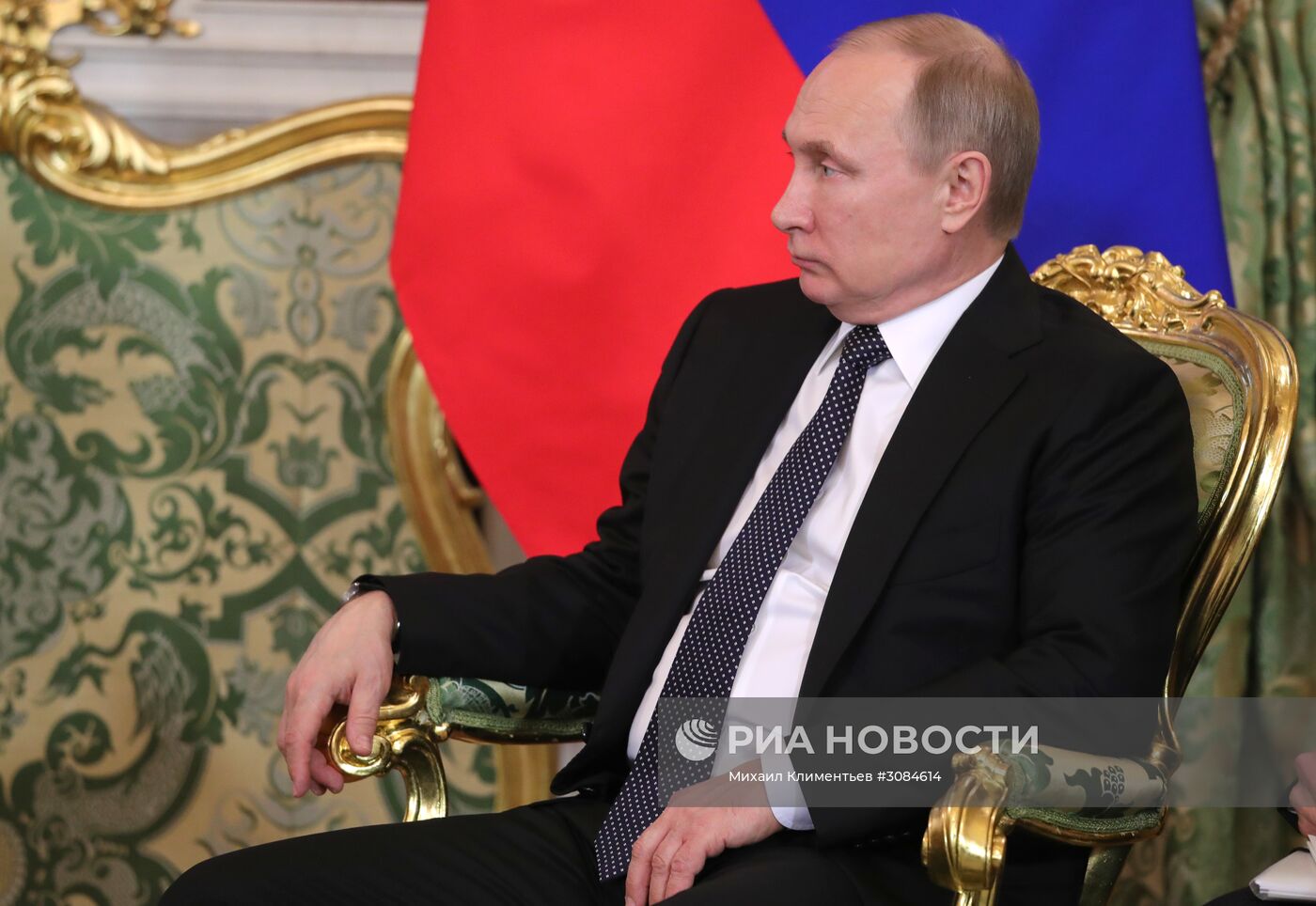 Встреча президента РФ В. Путина с премьер-министром Японии Синдзо Абэ