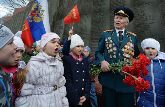 Ветеран Великой Отечественной войны Григорий Антонович Вакулишин