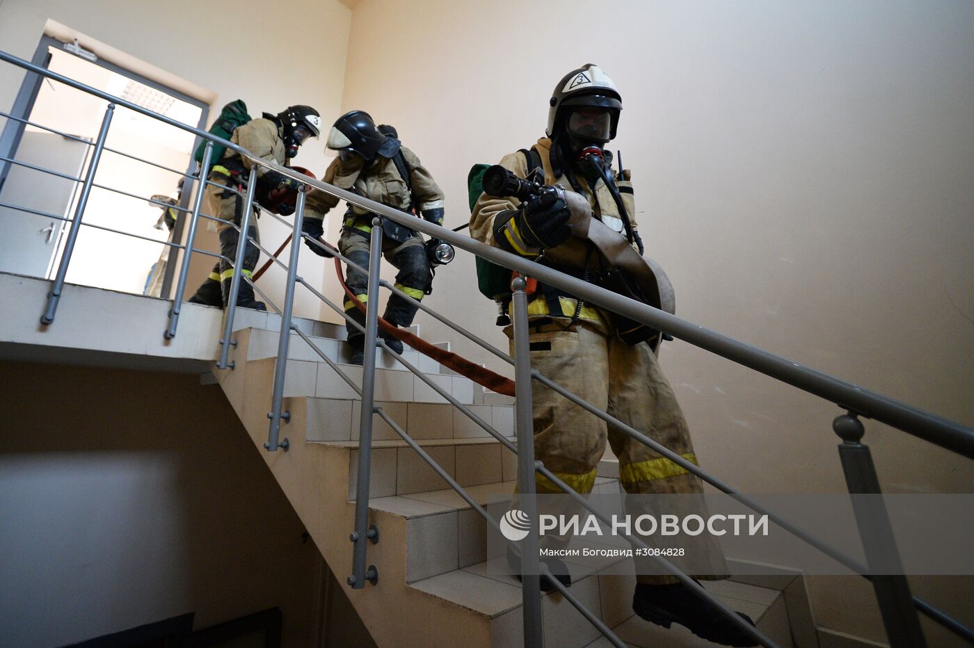 Учения МЧС в Казани