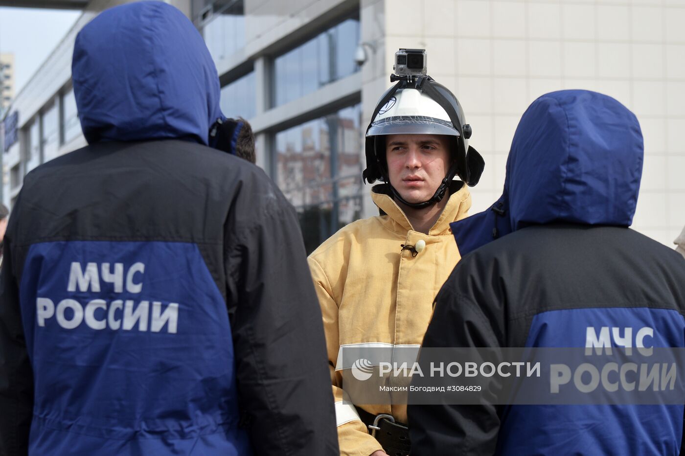 Учения МЧС в Казани