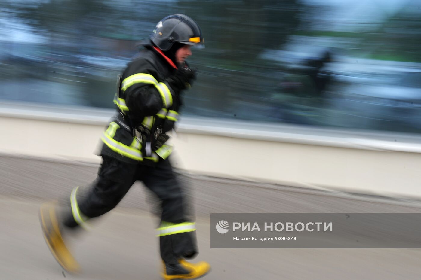 Учения МЧС в Казани