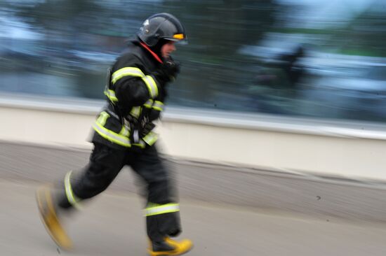 Учения МЧС в Казани