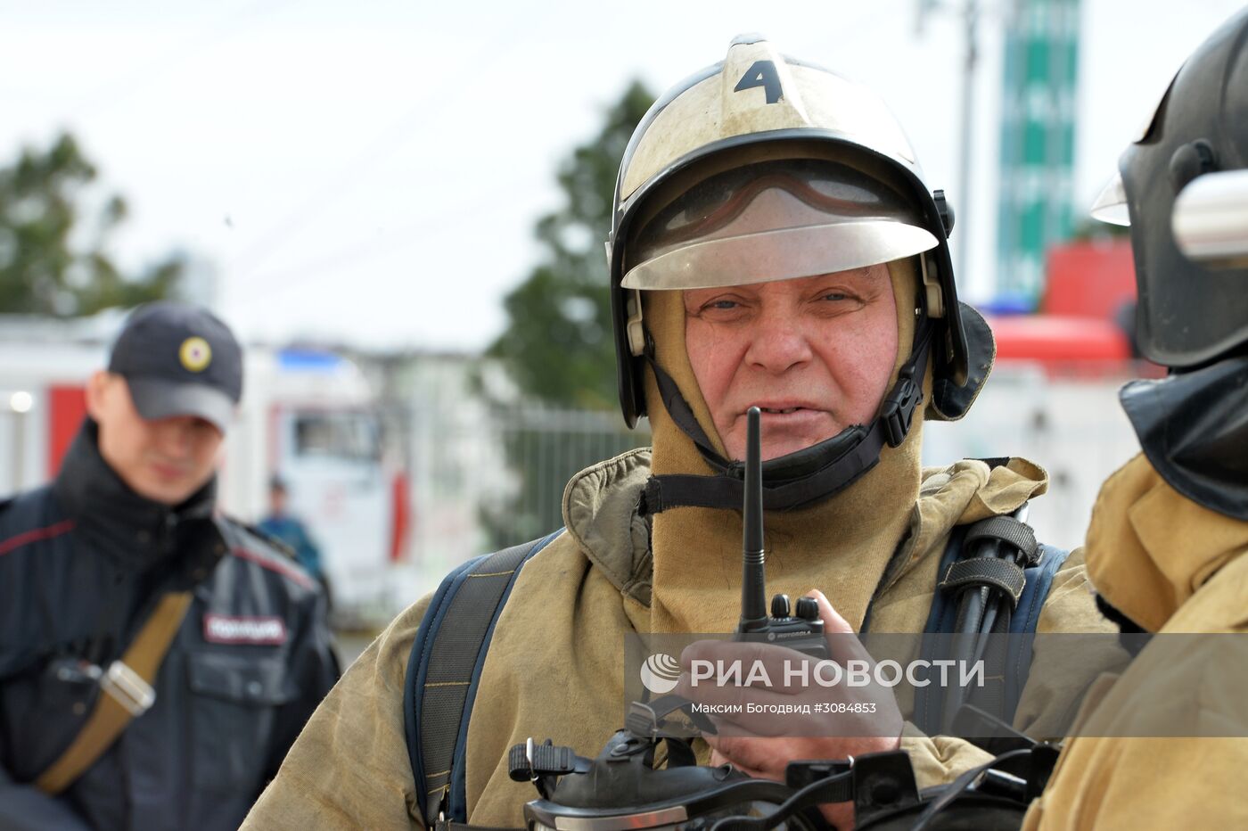 Учения МЧС в Казани