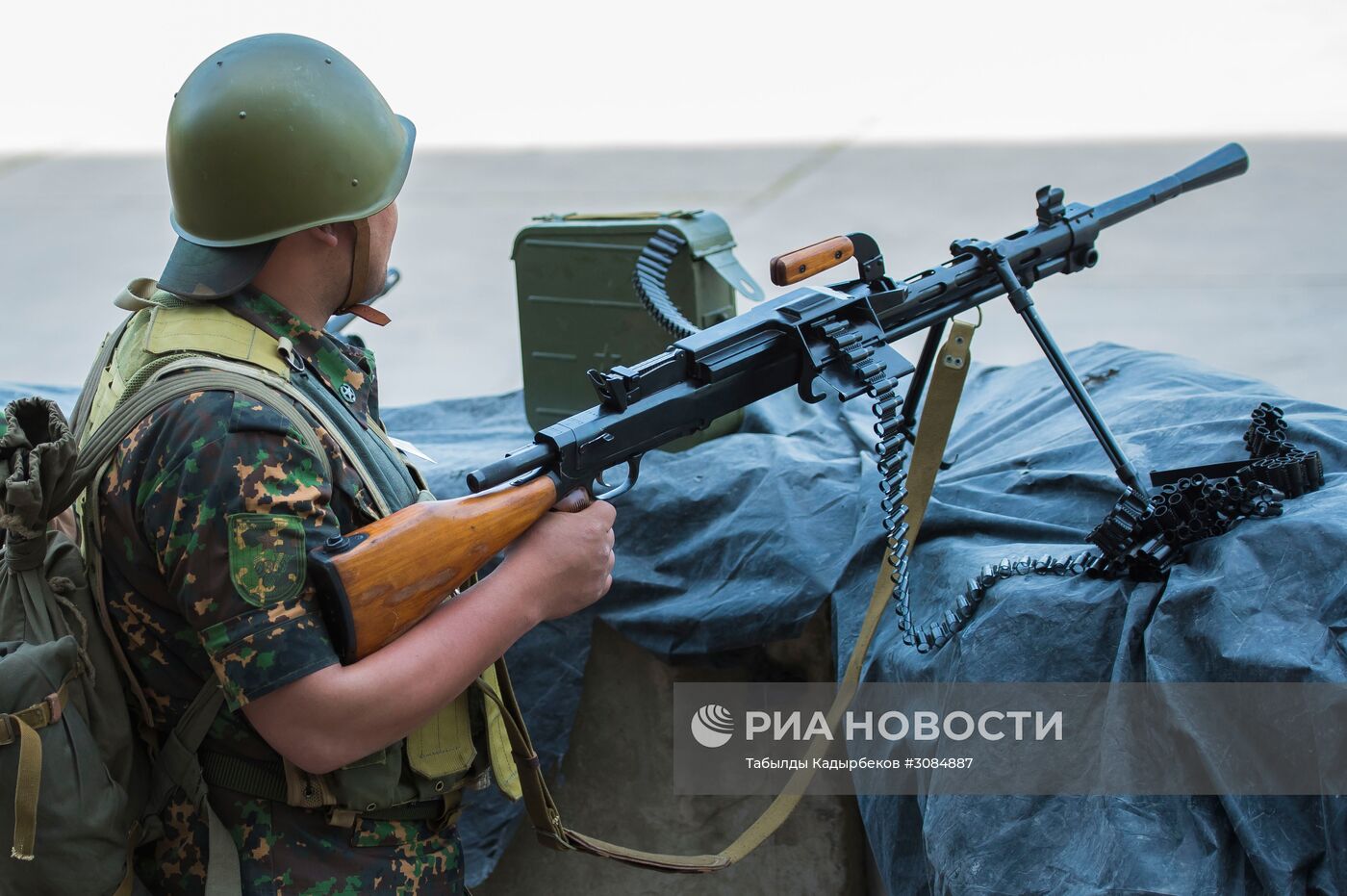 Учения спецназа в Бишкеке