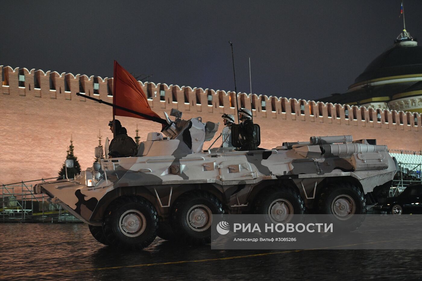 Репетиция парада Победы на Красной площади