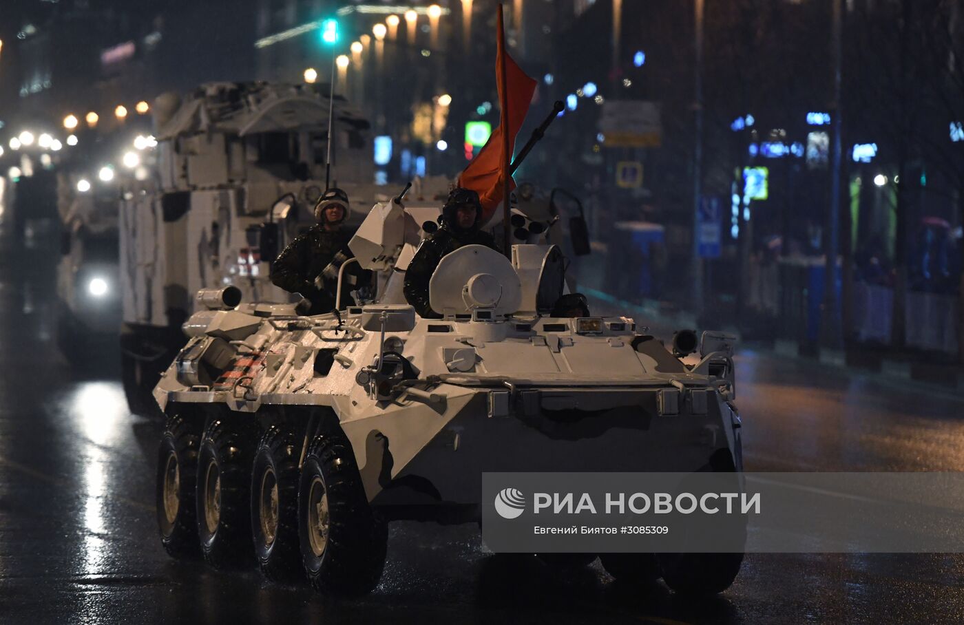 Подготовка к параду Победы в Москве