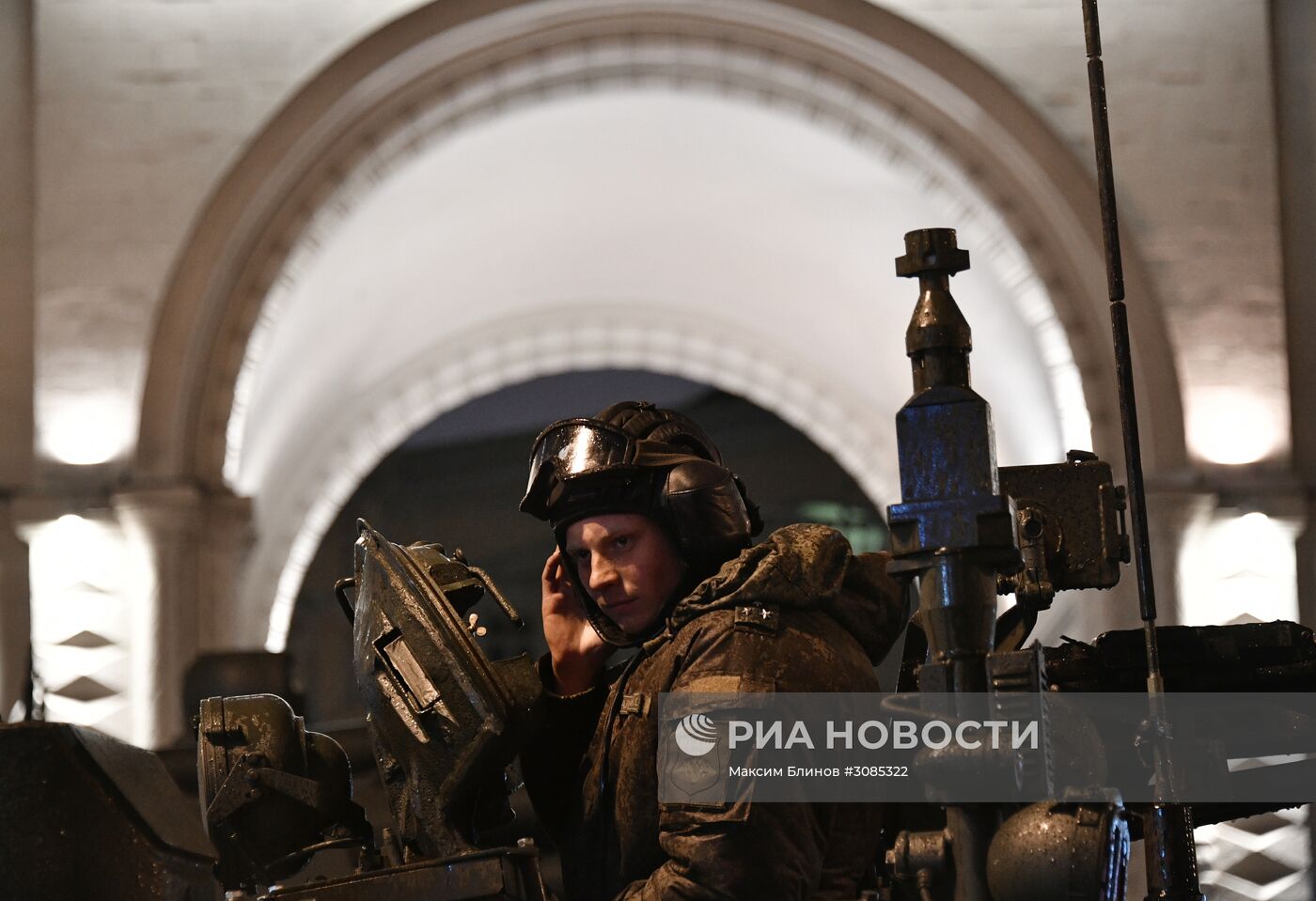 Подготовка к параду Победы в Москве