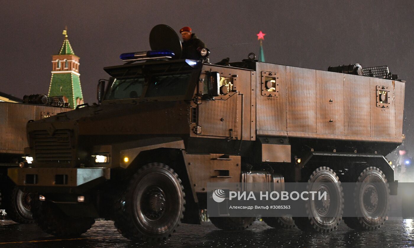 Репетиция парада Победы на Красной площади