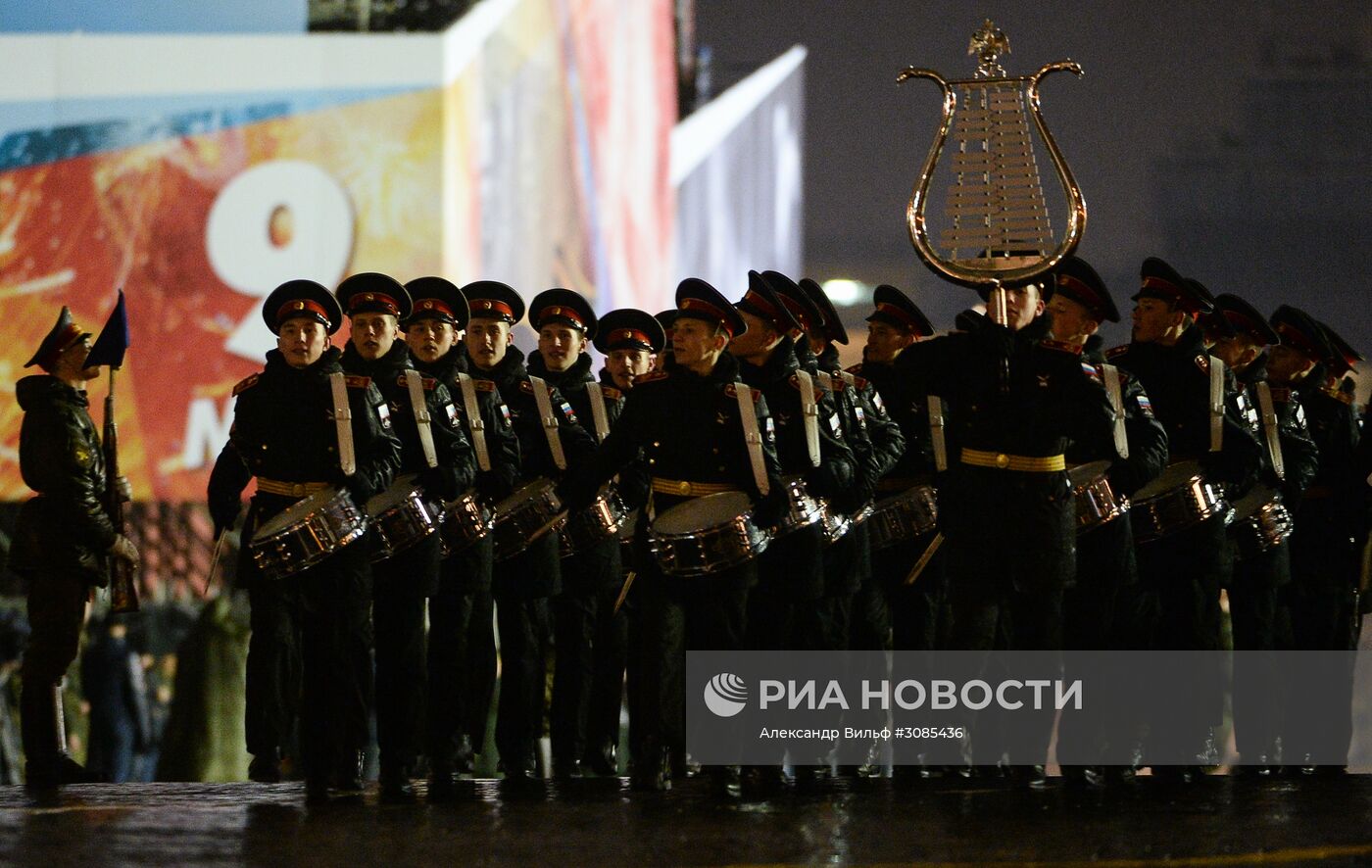 Репетиция парада Победы на Красной площади