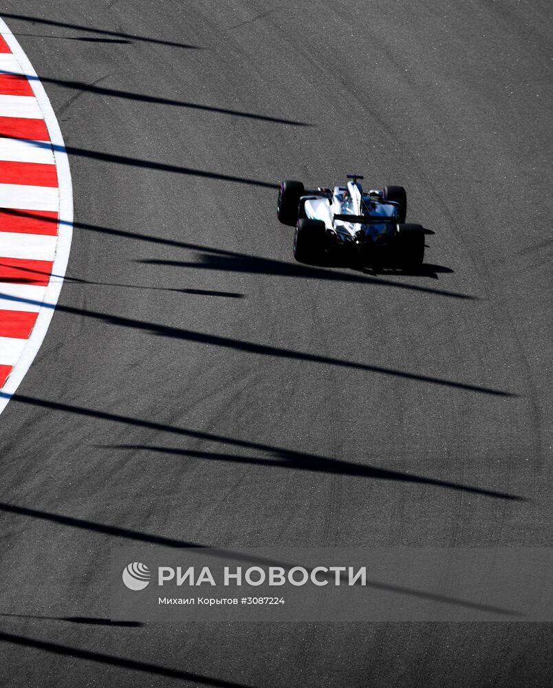 Автоспорт. Формула-1. Гран-при России. Квалификация