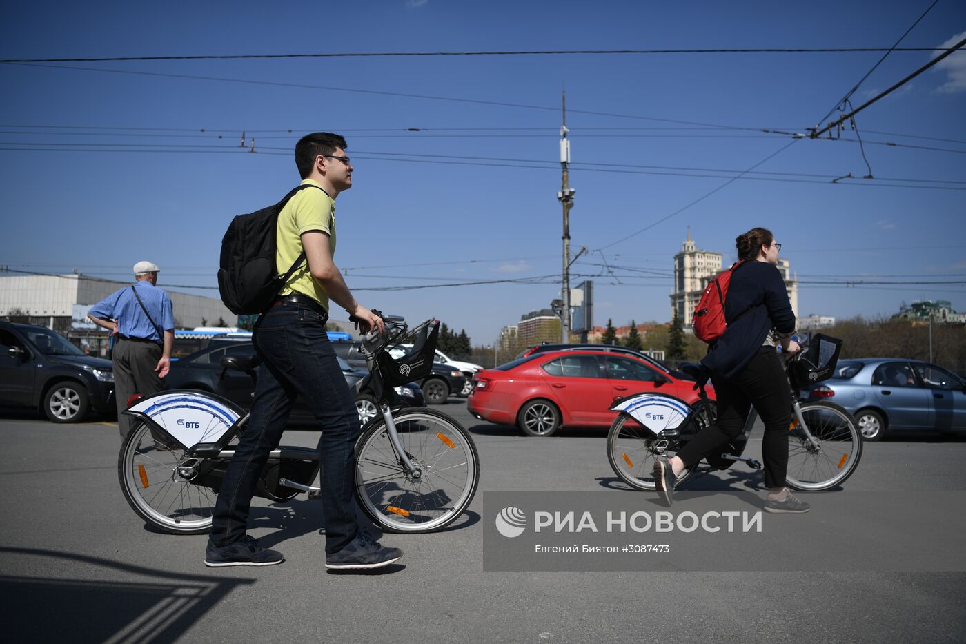 Открытие пунктов велопроката в Москве