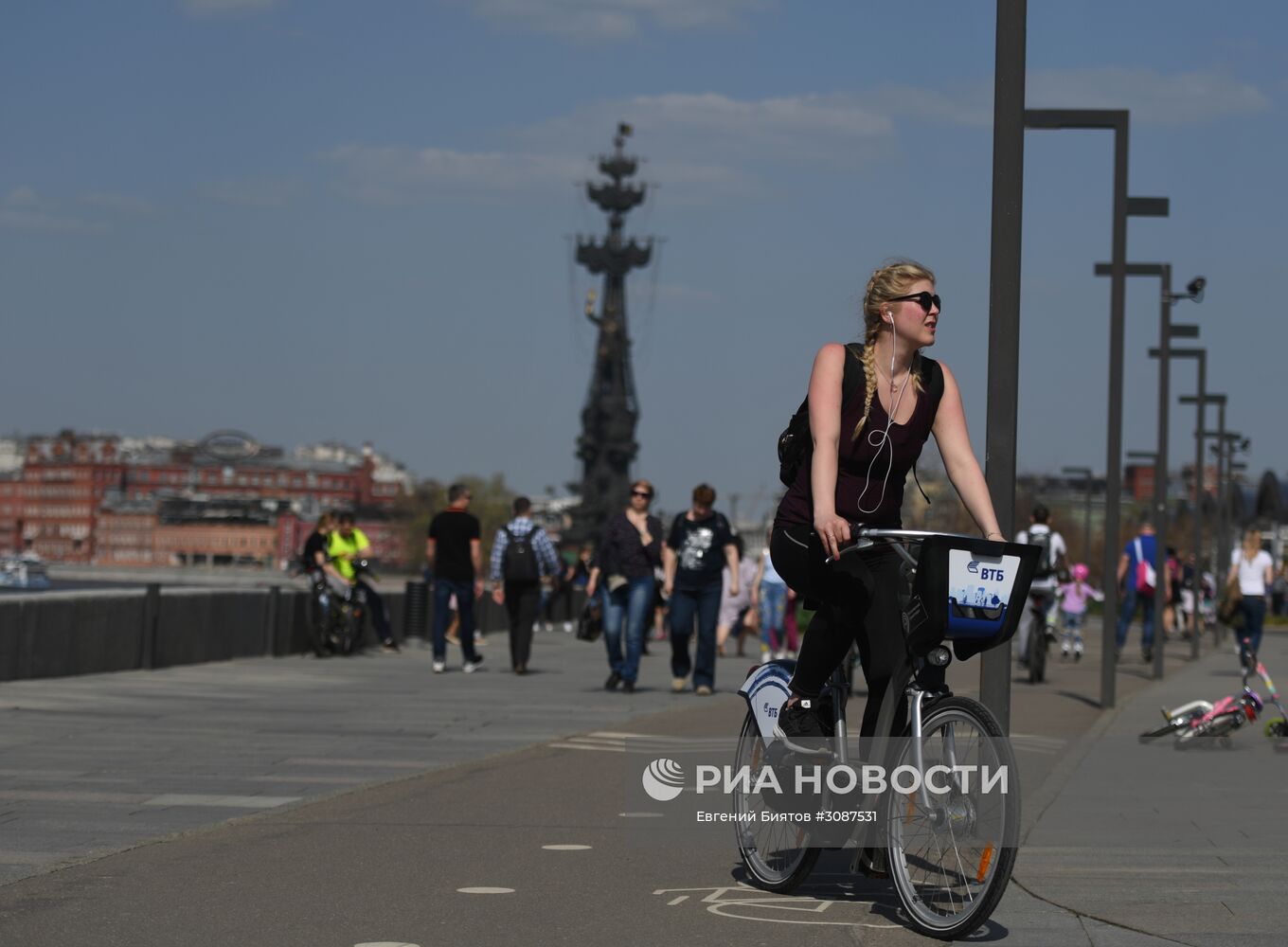 Открытие пунктов велопроката в Москве