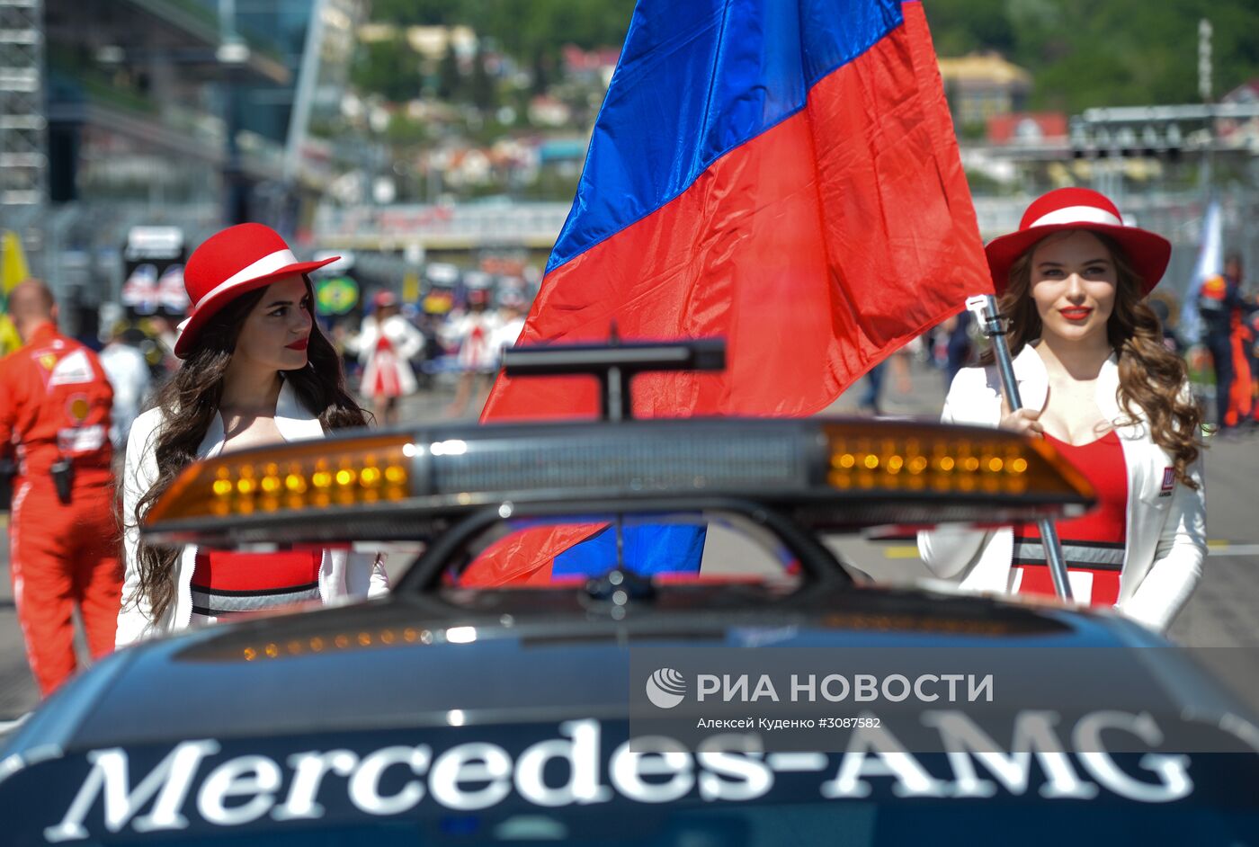 Автоспорт. Формула-1. Гран-при России. Гонка