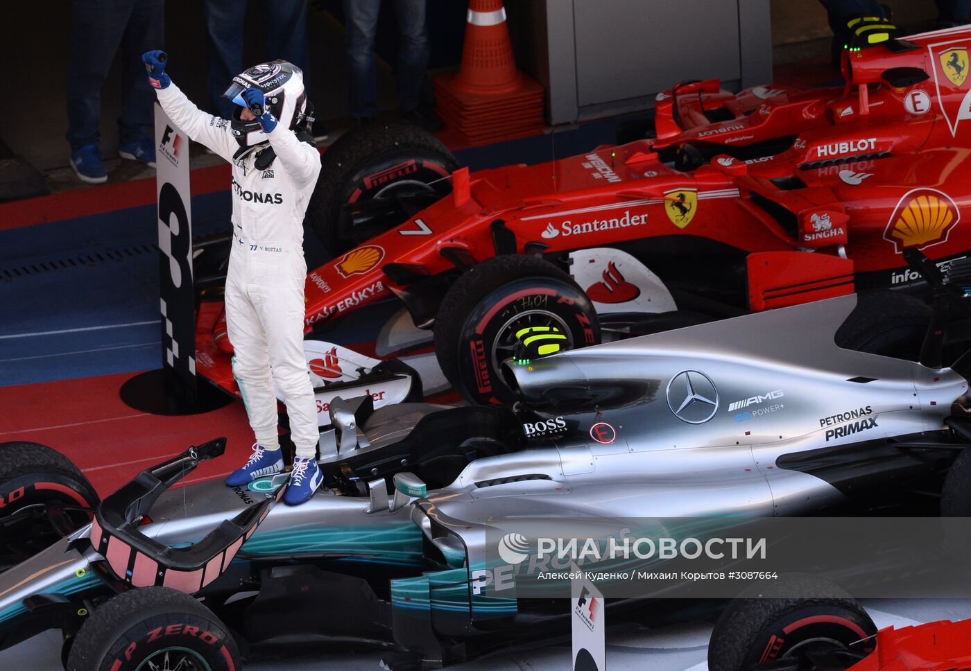 Автоспорт. Формула-1. Гран-при России. Гонка