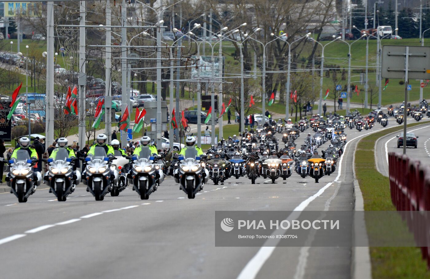 Открытие мотосезона-2017 в Минске