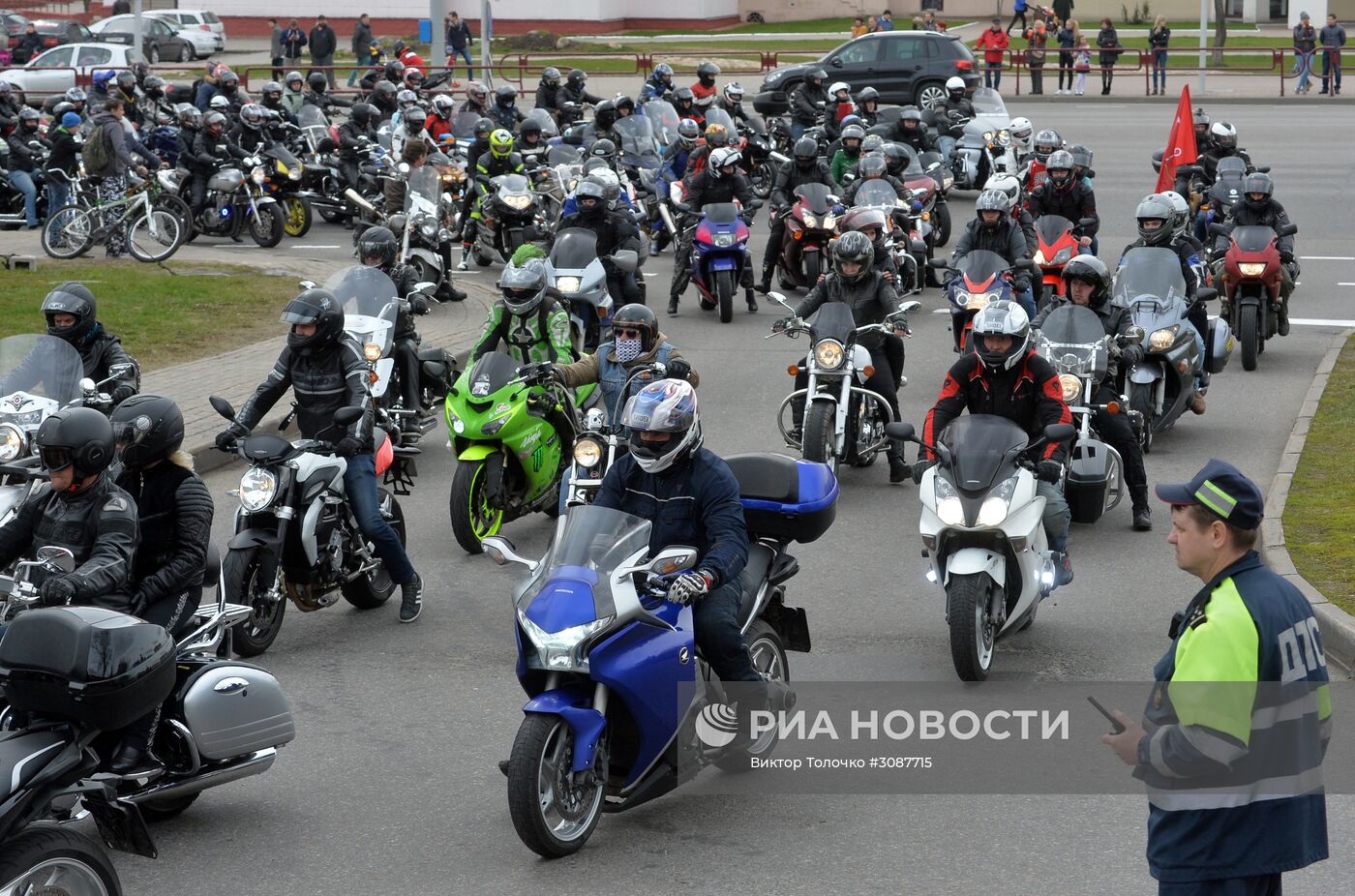Открытие мотосезона-2017 в Минске
