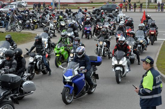 Открытие мотосезона-2017 в Минске