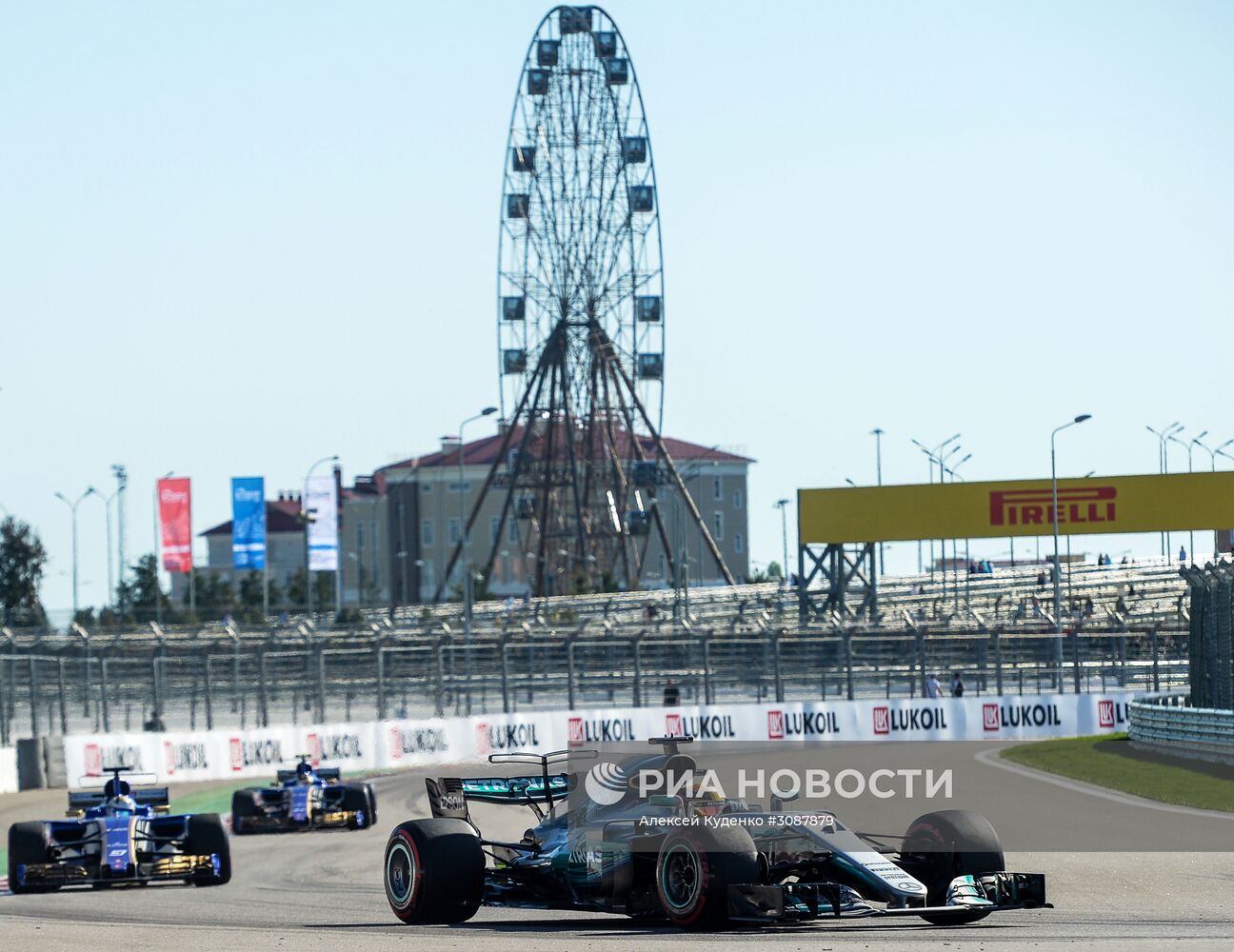 Автоспорт. Формула-1. Гран-при России. Гонка