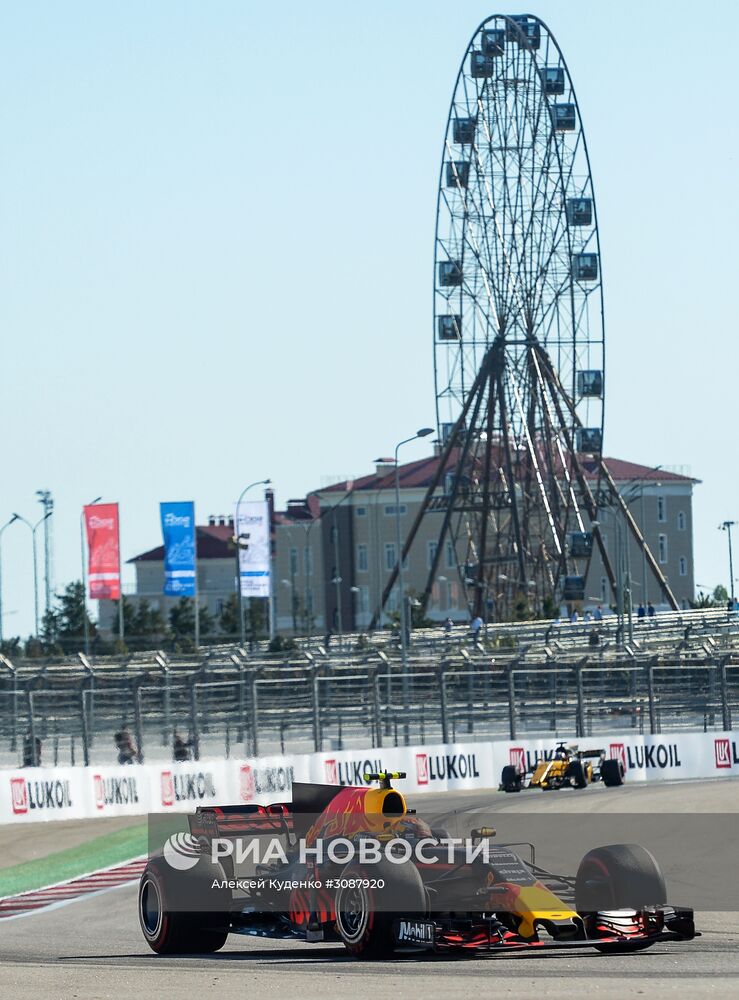 Автоспорт. Формула-1. Гран-при России. Гонка