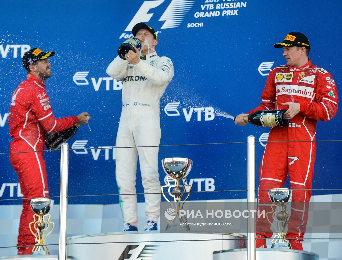 Автоспорт. Формула-1. Гран-при России. Гонка