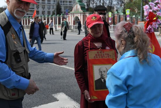 Шествие и митинг КПРФ