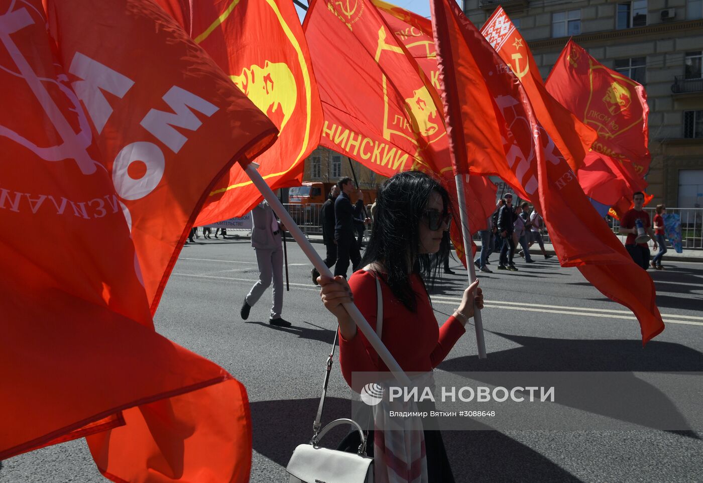 Шествие и митинг КПРФ